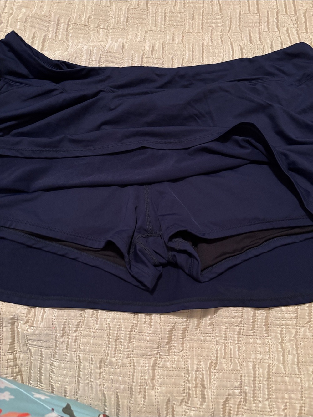 Beach House Navy swim skirt size 20W NWT